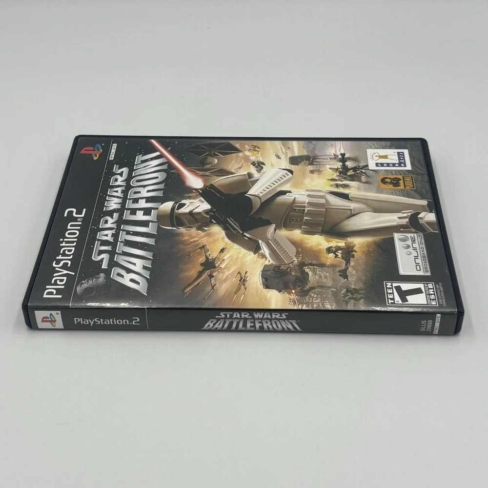 Star‎ Wars Battlefront II 2 (PlayStation 2 PS2 2005) Black Label